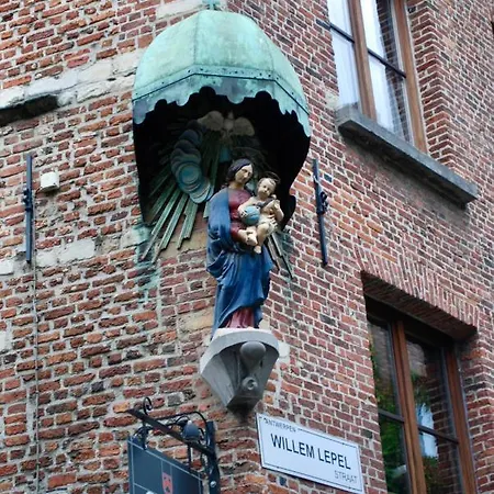 Historical Miniature House In The Heart Of Antwerp Apartment Exterior photo